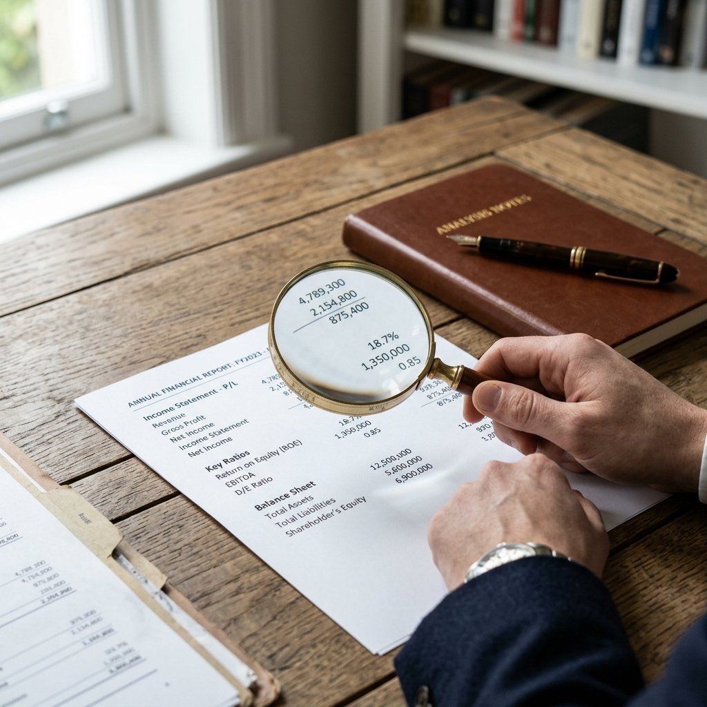 Como ler um balanço de empresa