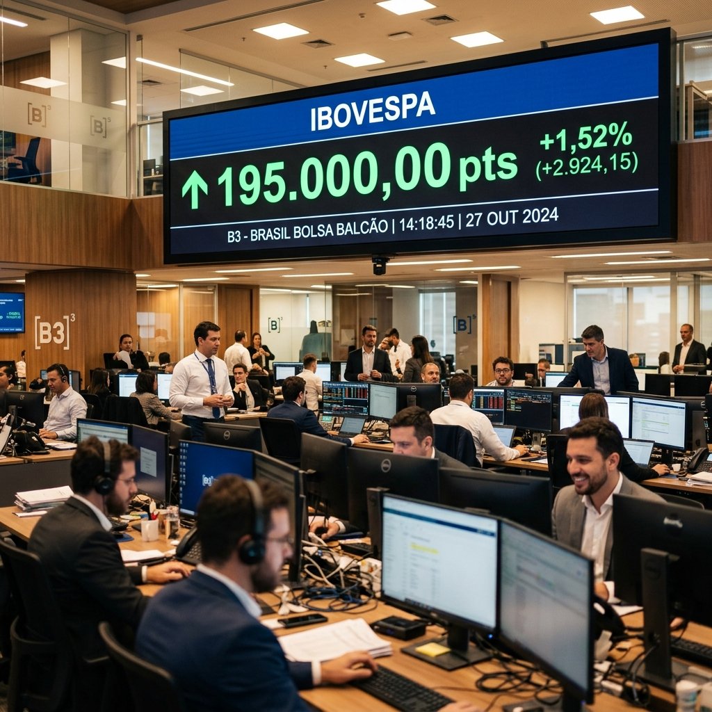 Ibovespa 195 mil pontos