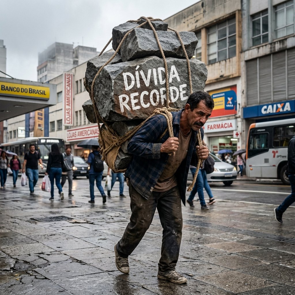 O Freio de Mão da Economia Brasil 2026