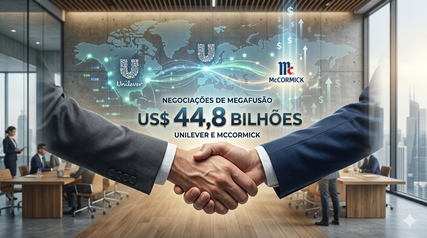 Unilever e McCormick Megafusão de 44 bilhões de dólares